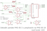 Dekodér pamäte PMD 85-3 s prepínaním na PMD 85-2A